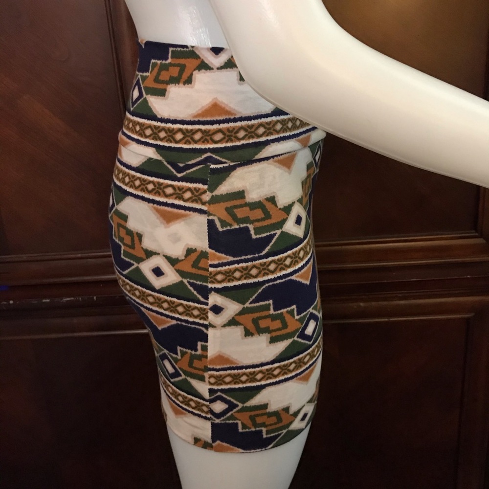 🆕 Mind Code Multi Colors Mini Skirt-Small - Picture 4 of 7